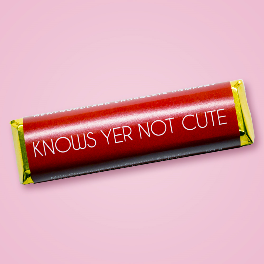 Knows Yer Not Cute Love Bar